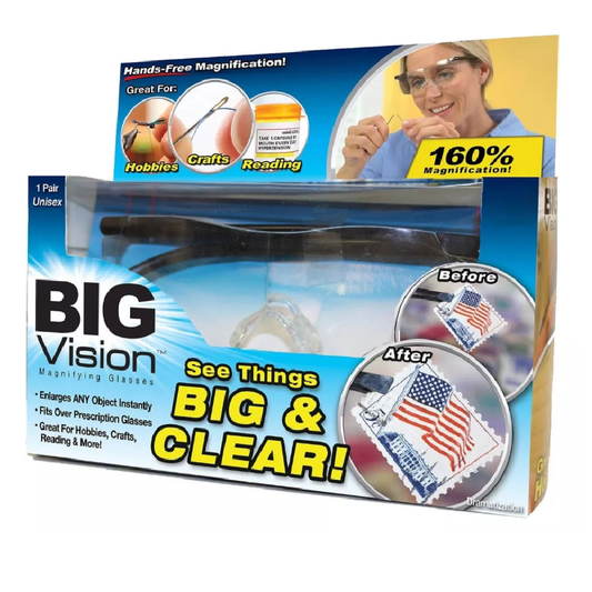 Lentes Big Vision Mejora Vista 160% Lupa